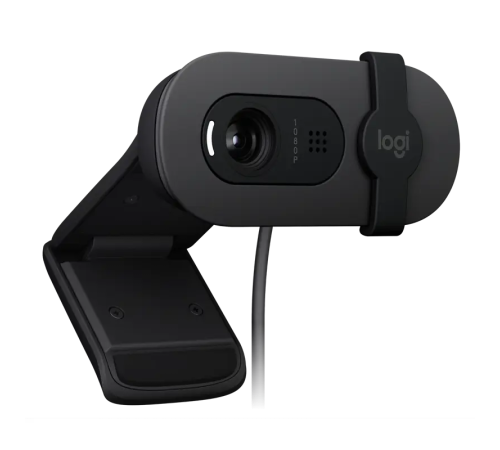 Веб-камера/ Logitech Brio 100 Full HD webcam - GRAPHITE – USB