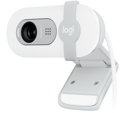 Веб-камера/ Logitech Brio 100 Full HD webcam - OFF-WHITE - USB