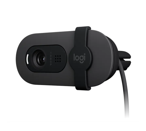 Веб-камера/ Logitech Brio 100 Full HD webcam - GRAPHITE – USB